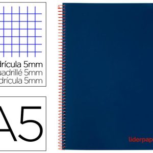 Cuaderno WONDER PP 120HJ Din A-6 azul Liderpapel 0