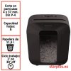 Destructora papel Fellowes LX25 negra uso moderado