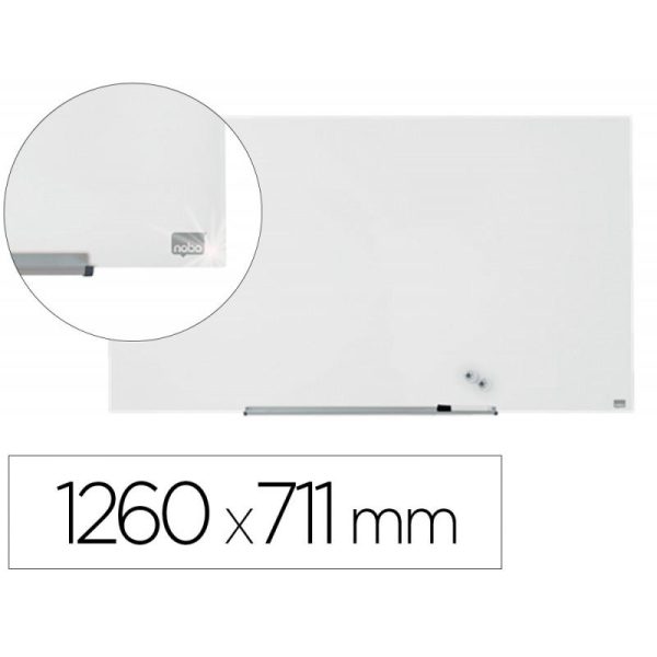 Pizarra vidrio magnético blanco Impresion Pro 57