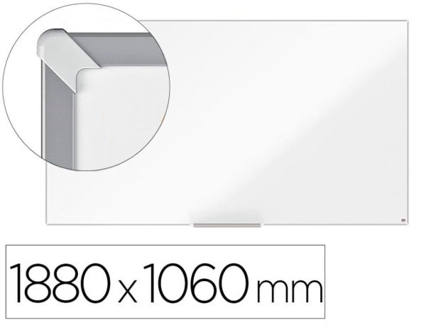 Pizarra vidrio magnético blanco Impresion Pro 85