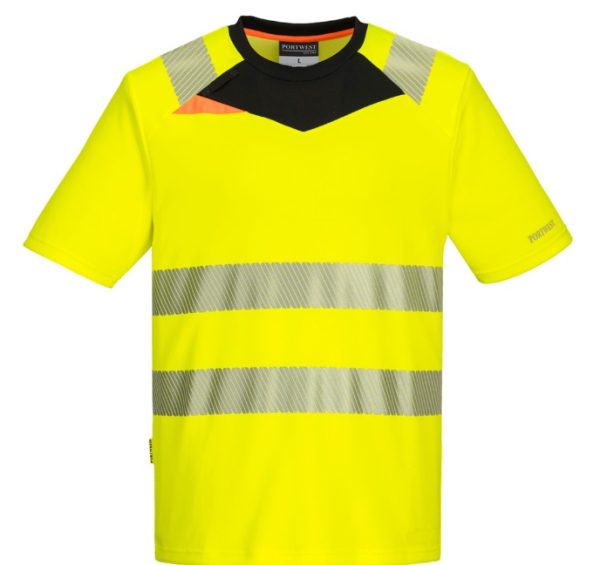 Camiseta DX4 de alta visibilidad M/C