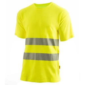 Camiseta M/C H/V monocolor banda segmentada FUNK H