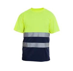 Camiseta de m /c de alta visibilidad combinada hil