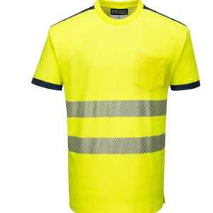 Camiseta m/c de alta visibilidad PW3
