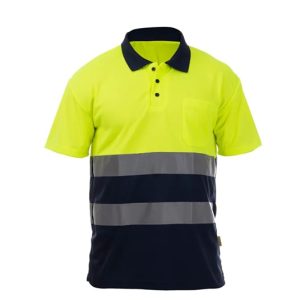 POLO M/C  EN A/V COMBINADO ROCK VARIOS COLORES