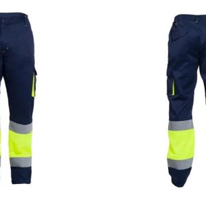 Pantalón de alta visibilidad combinado corte están
