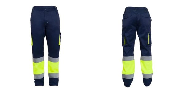 Pantalón de alta visibilidad combinado corte están