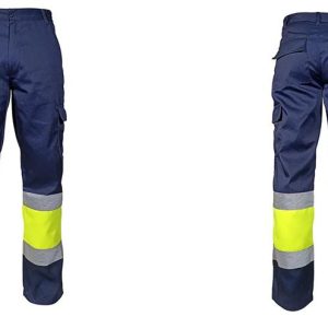 Pantalón de alta visibilidad combinado corte están