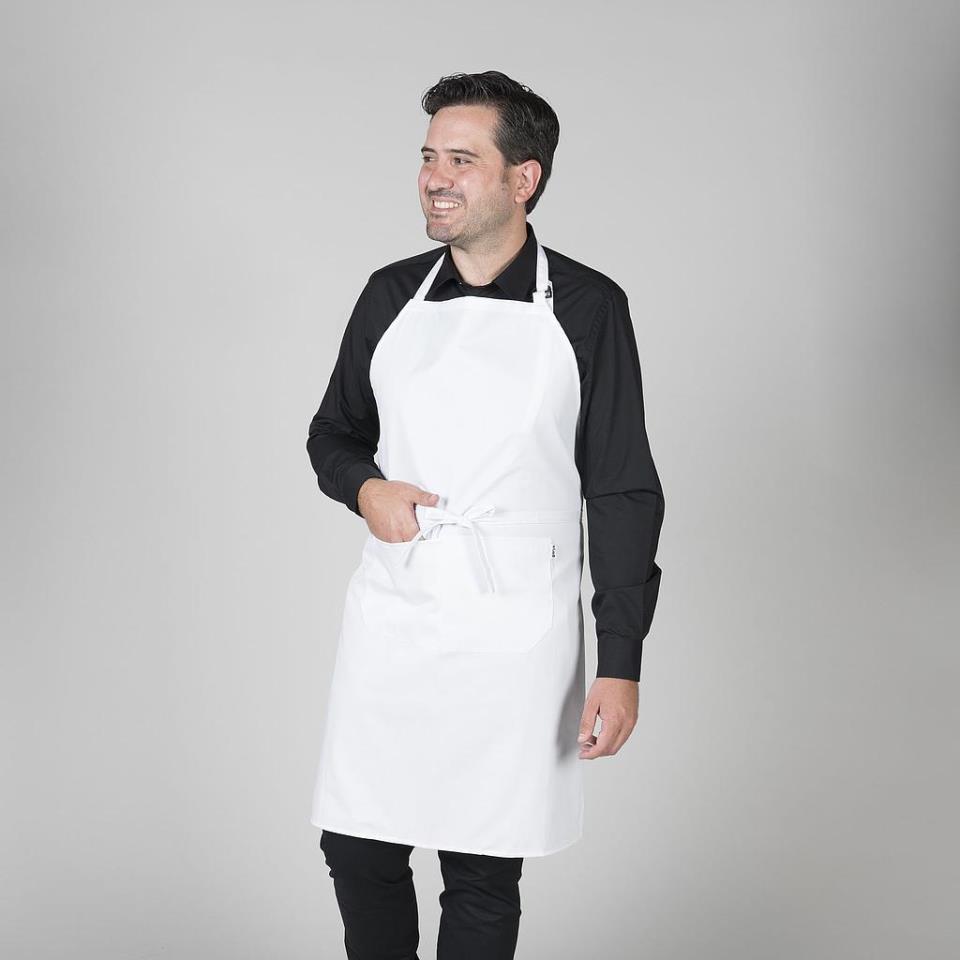 DELANTAL CON PETO Y BOLSILLO 90X75