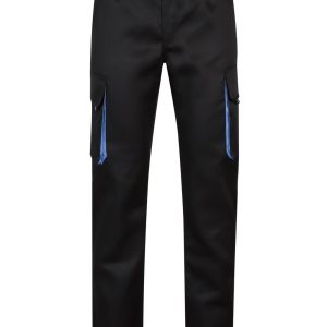 Pantalón bicolor multibolsillos.VELILLA