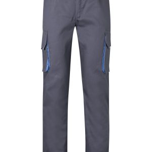 Pantalón bicolor multibolsillos.VELILLA
