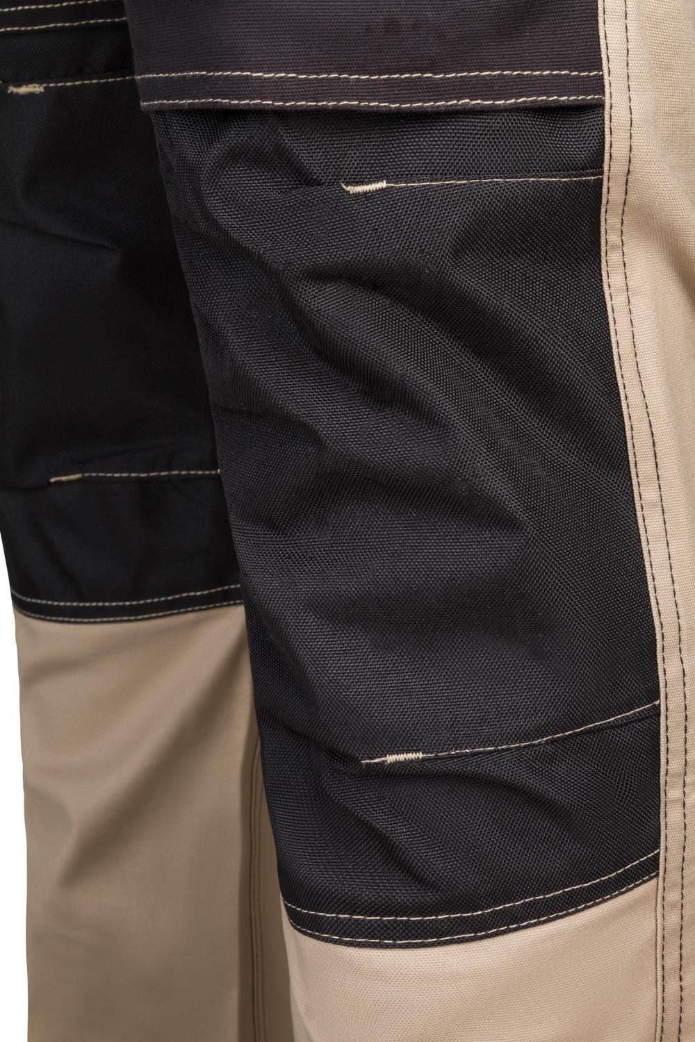 Pantalón canvA stretch bicolor con bolsillos flotantes.VELILLA - Imagen 7