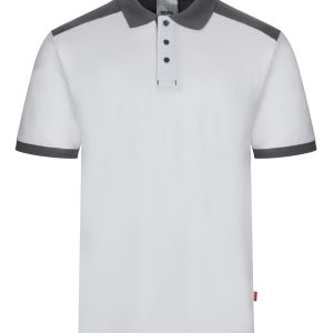 Polo stretch bicolor manga corta.VELILLA