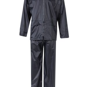 Traje de lluvia dos piezA con capucha oculta.VELILLA