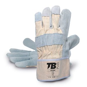 Serraje vacuno gris. Grosor: 0,9-1,1. Forro palma. Cartera blanca canvas.201SBC