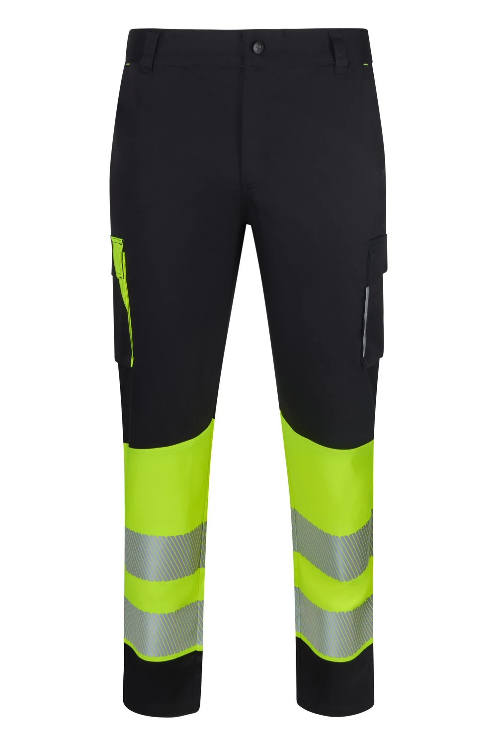 Pantalón stretch reciclado bicolor cinta segmentada VELILLA - Imagen 4