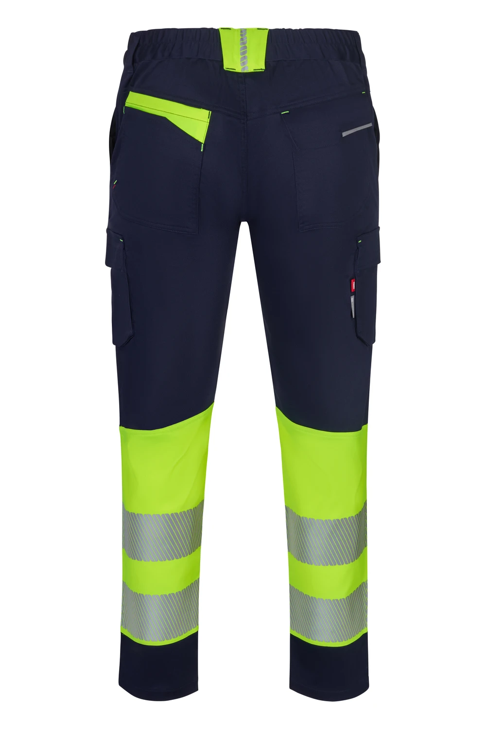 Pantalón stretch reciclado bicolor cinta segmentada VELILLA - Imagen 3