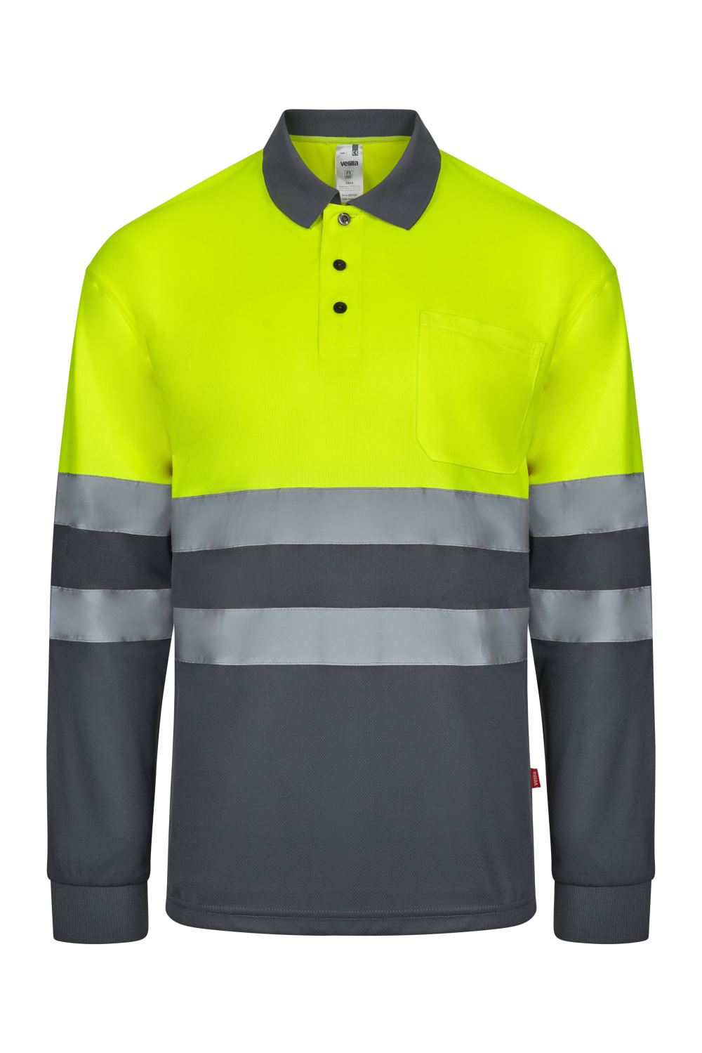 Polo bicolor manga larga VELILLA - Imagen 7