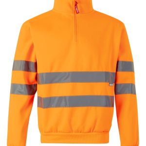 Sudadera con media cremallera VELILLA