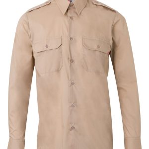 Camisa con galonerA manga larga.VELILLA