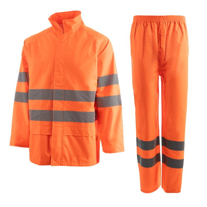 Traje de lluvia monocolor. DANCE SET HV. BEEWORK - Imagen 2