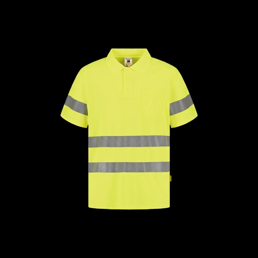 Polo manga corta. POP HV. BEEWORK - Imagen 2