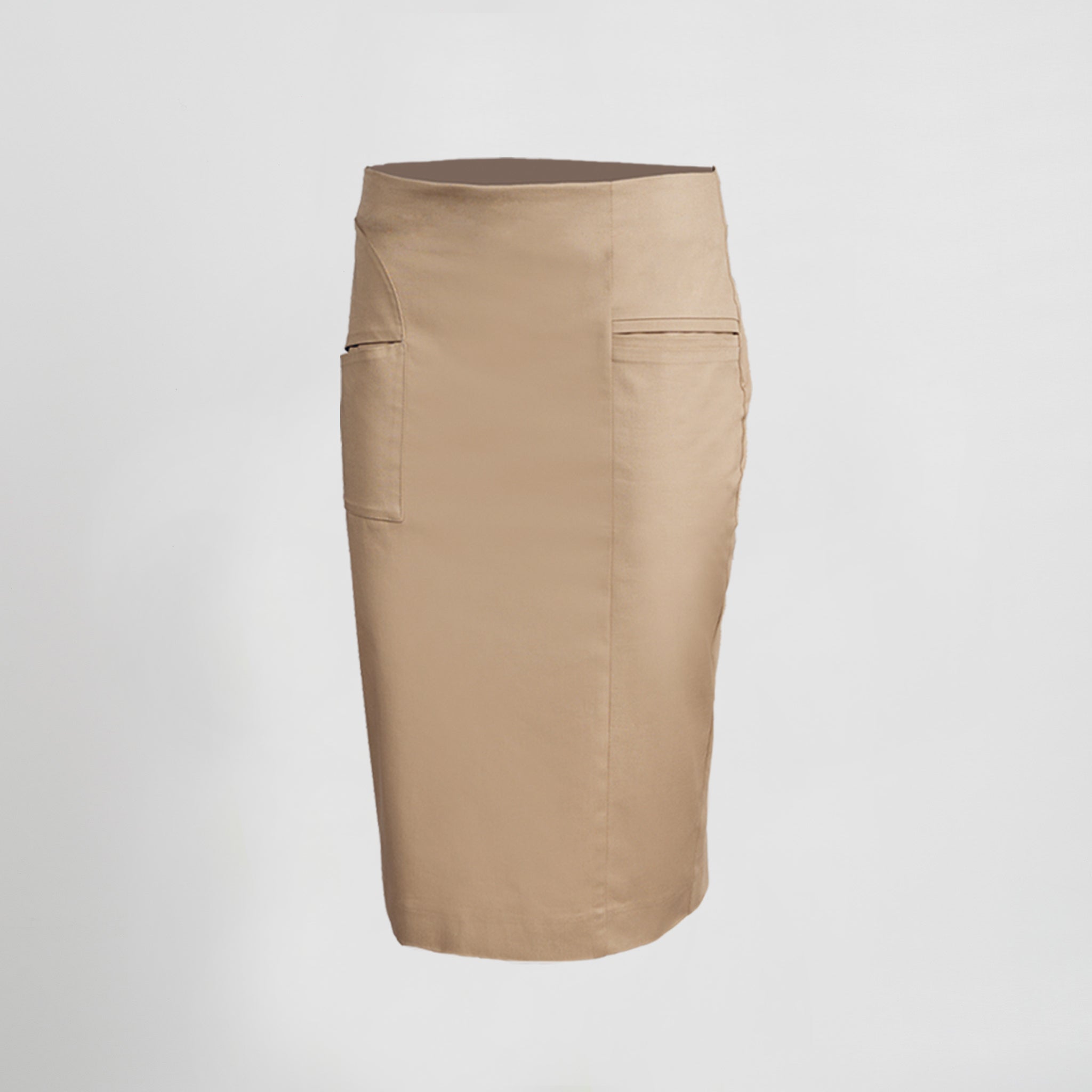 FALDA CON BOLSILLOS COLD.Sin cinturilla, cremallera y aberturas traseras. 2 bolsillos en delantero. Largo aprox.: 65 cm. Prenda M1: ajustada. - Imagen 6