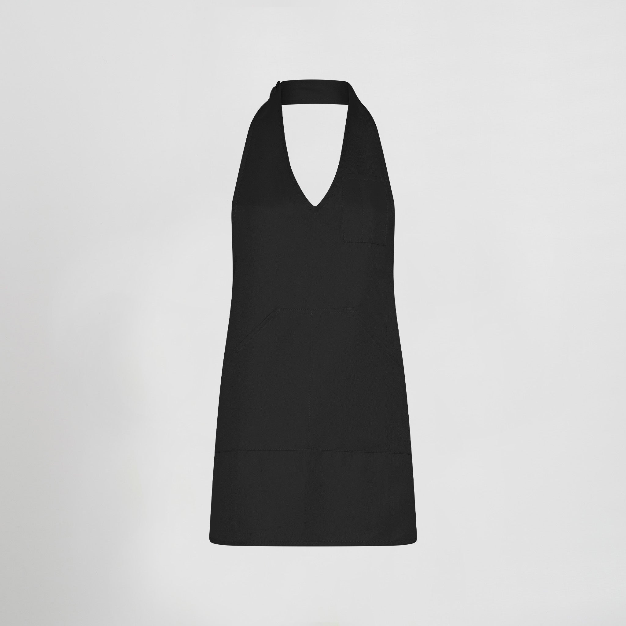 DELANTAL BISTRO SARGA POLIESTER 80X65 CM.1 bolsillo delantero. 1 bolsillo bolígrafo en pecho. Sistema de cierre con botón de pastilla. 80x65 cm. - Imagen 39