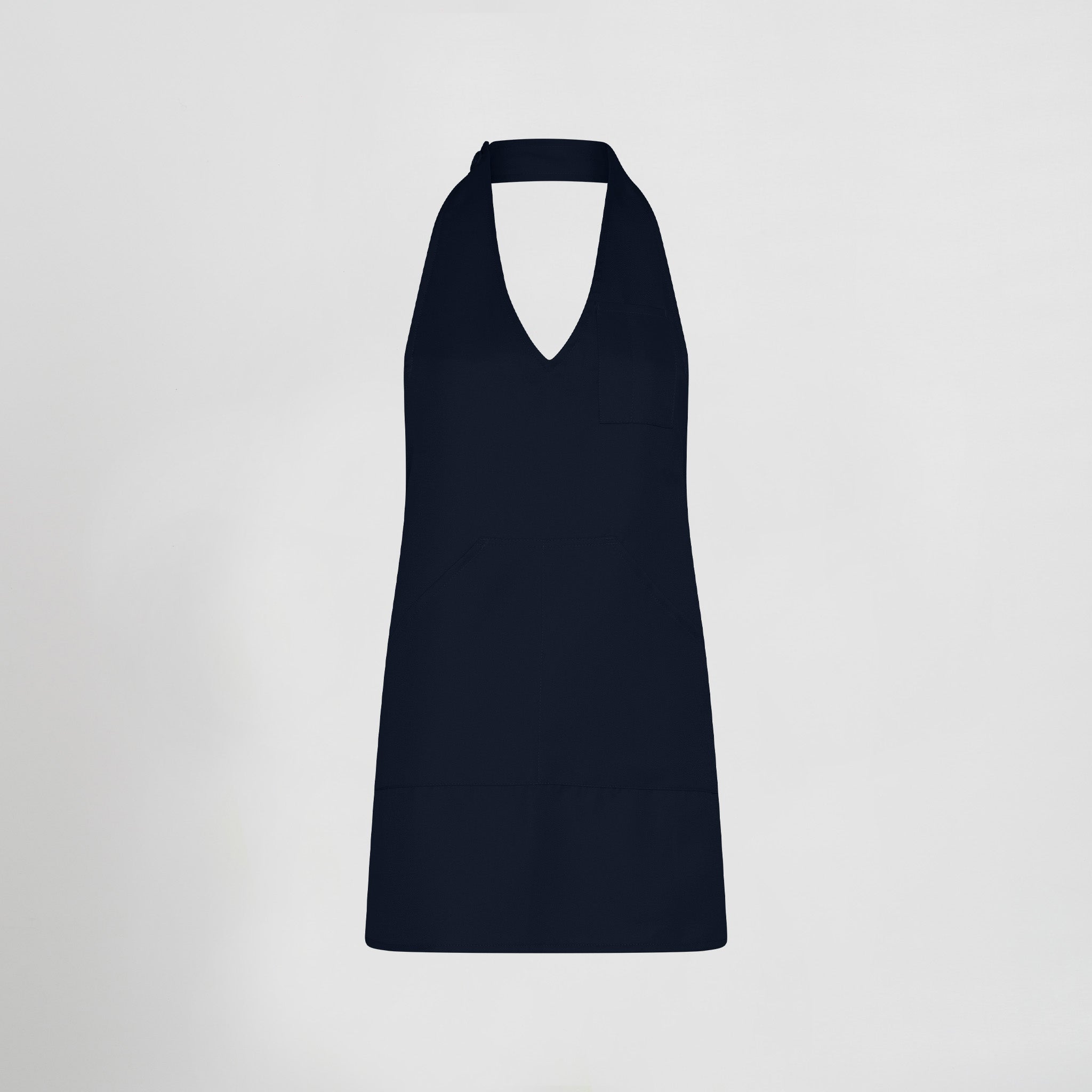 DELANTAL BISTRO SARGA POLIESTER 80X65 CM.1 bolsillo delantero. 1 bolsillo bolígrafo en pecho. Sistema de cierre con botón de pastilla. 80x65 cm. - Imagen 35