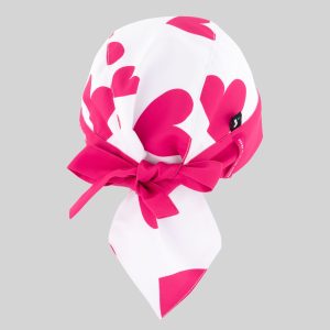 GORRO PIRATA AGATHA.Prenda UNISEX. Gorro ajustable. Dos tiras para anudar. Rizo interior en frente. Contorno aprox.: 53 cm.