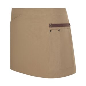 Delantal corto canvas bicolor